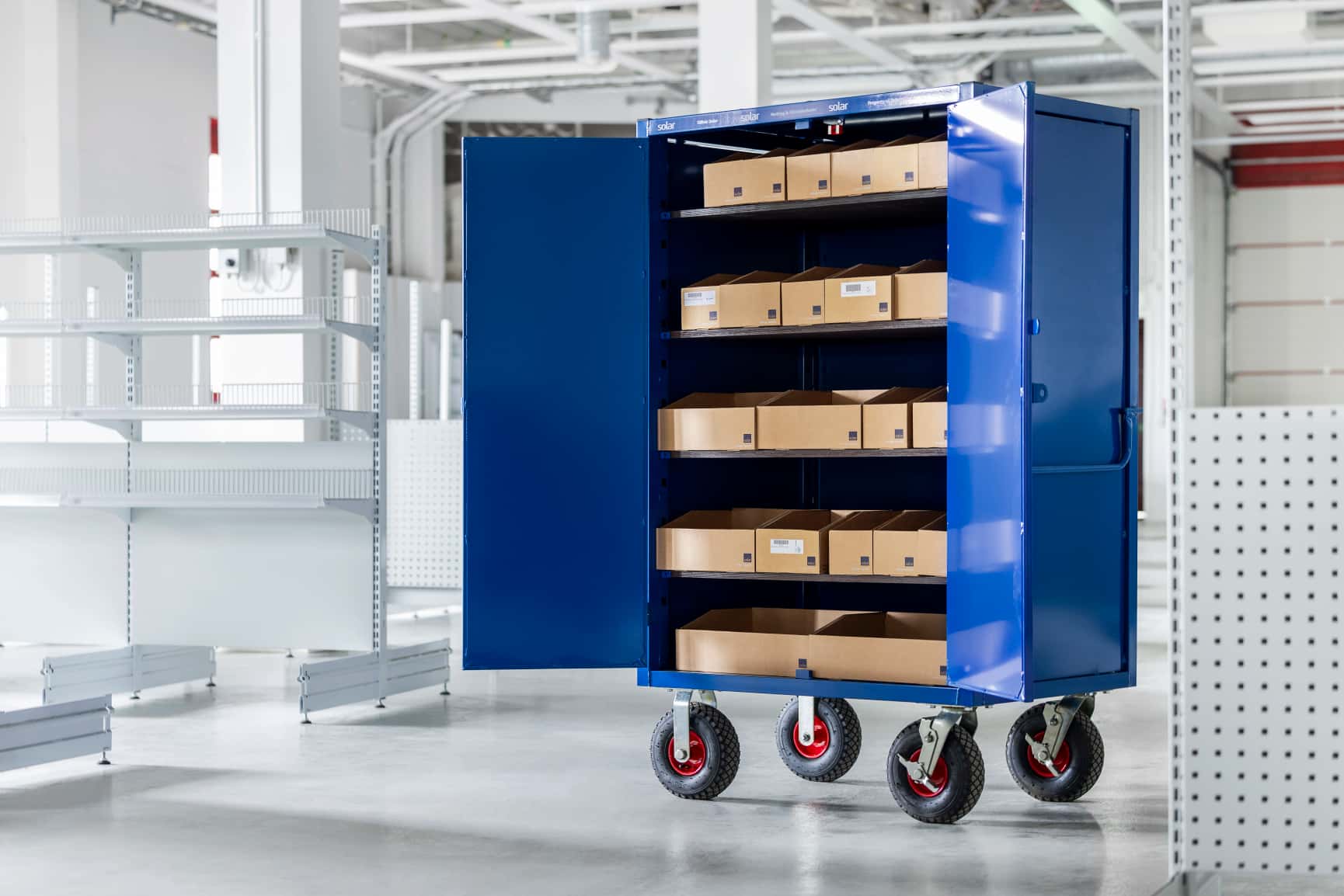 Kanban shelves